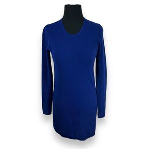 Theory Wool Blend‎ Sweater Mini Dress Womens Small